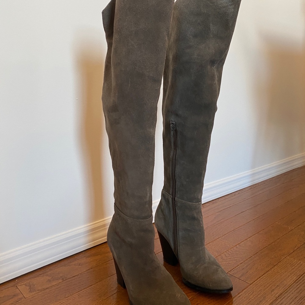 Steven maden knee boots 5.5-6
